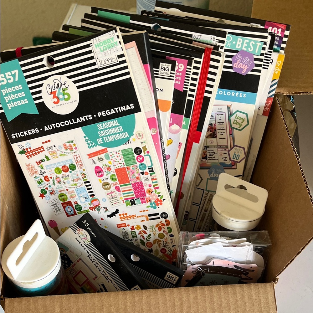 The Happy Planner Sticker Pack - Grab Bag Crafting Box